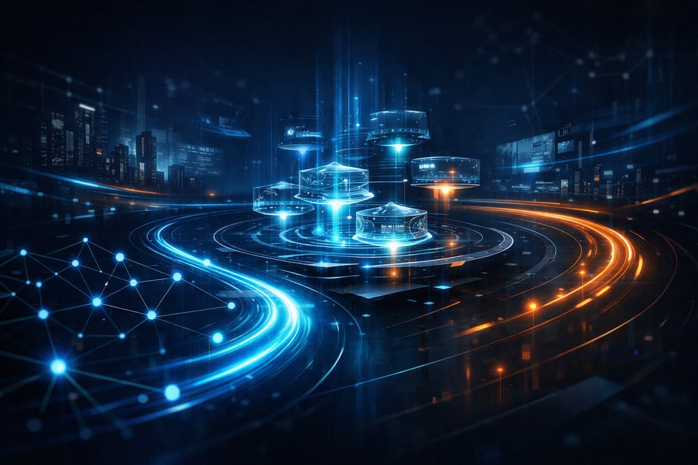 Create an image that shows an Agentic Evolution Path and how establishingmultiagent orchestration to drive autonomous insight and decision support acr-2