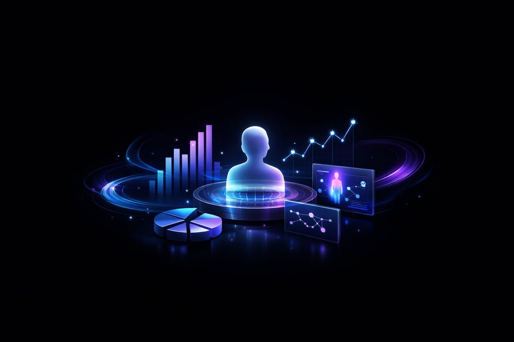 I want you to create an image that represents behavioral analytics However I want this background to be very minimalistic 90 or more of the image shou-Mar-03-2026-10-54-16-1492-PM